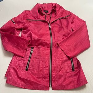 UBU Women’s Pink Full Zip Jacket Size Large